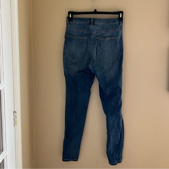 👖GARAGE: Women’s size 09 blue skinny jeans, w/belt loops & pockets, preowned. - Picture 15 of 15
